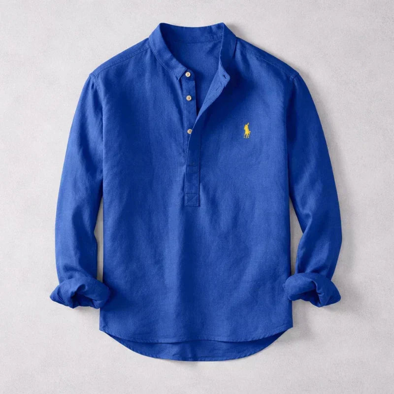 Carter | Chemise Henley Élégante.