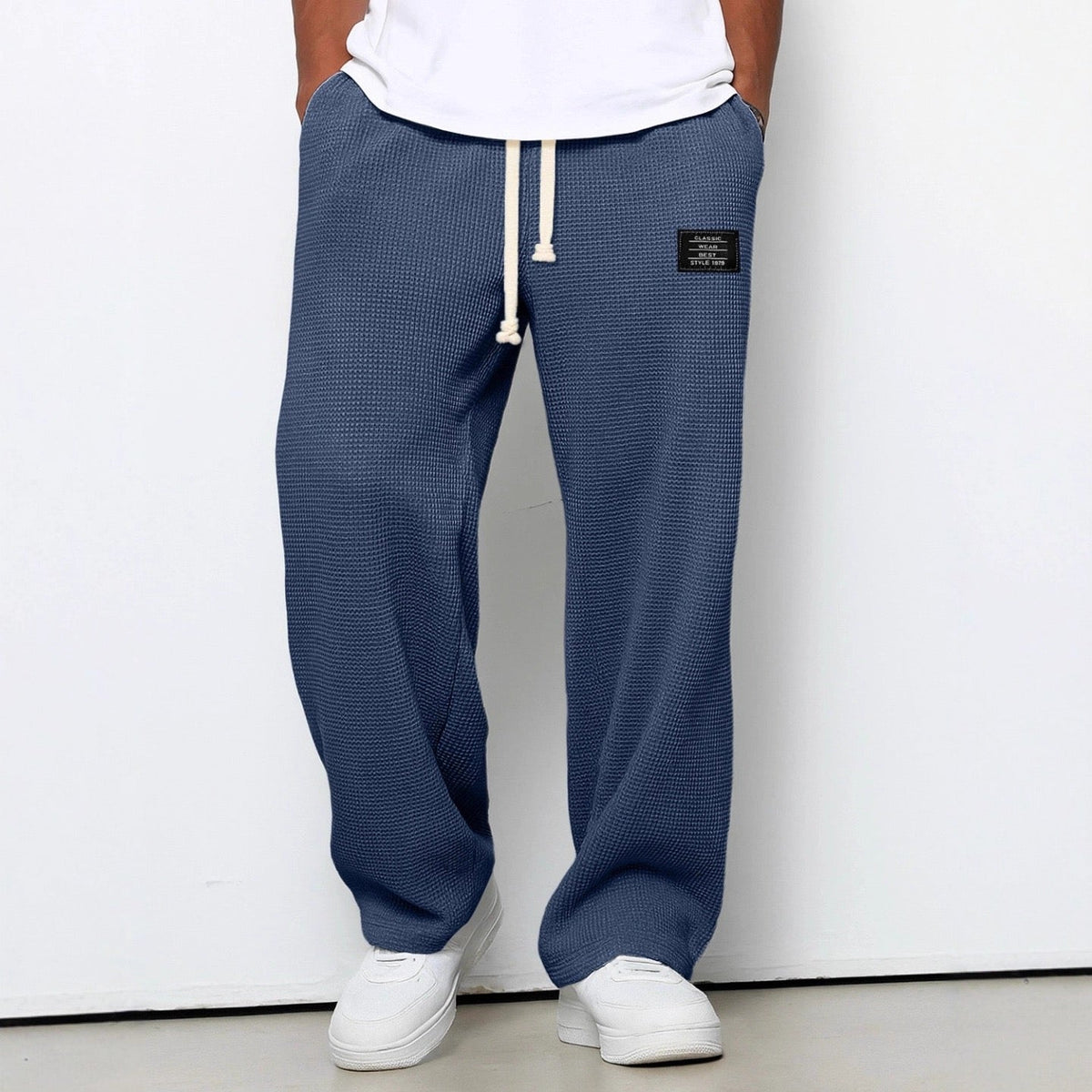 Samuel | Pantalon Large à Taille Ajustable