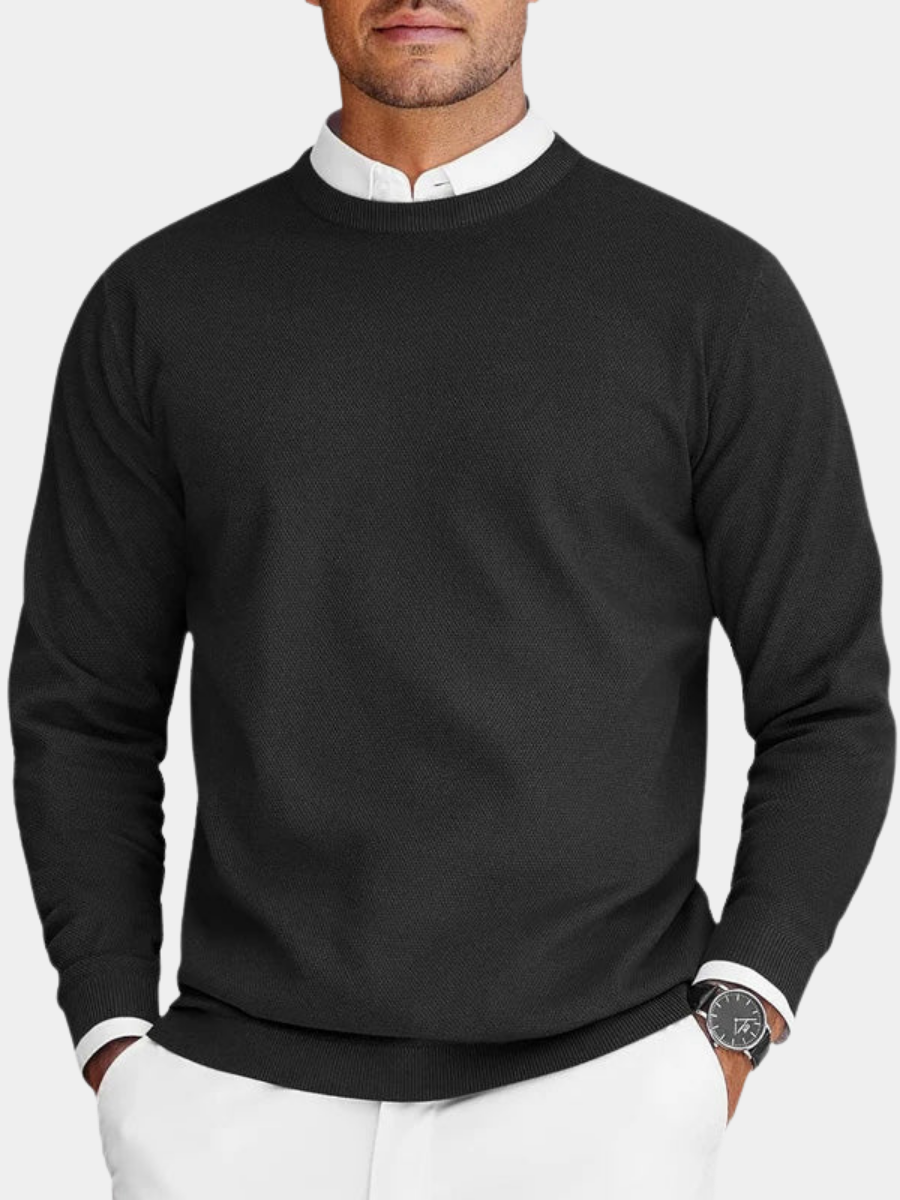 Hugh™ | Élégance Discrète Pull