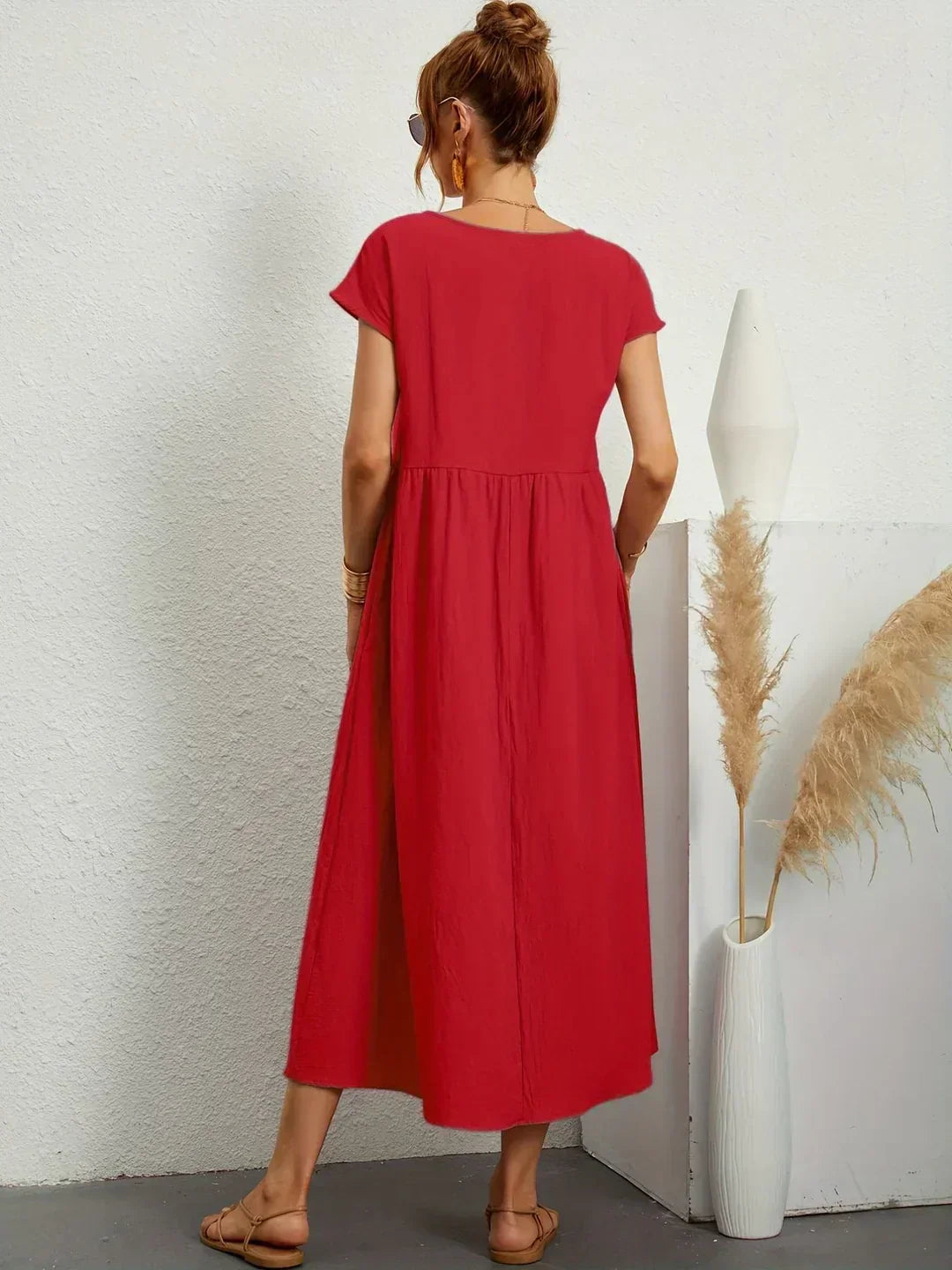 Élise | Robe Légère en Coton avec Poches