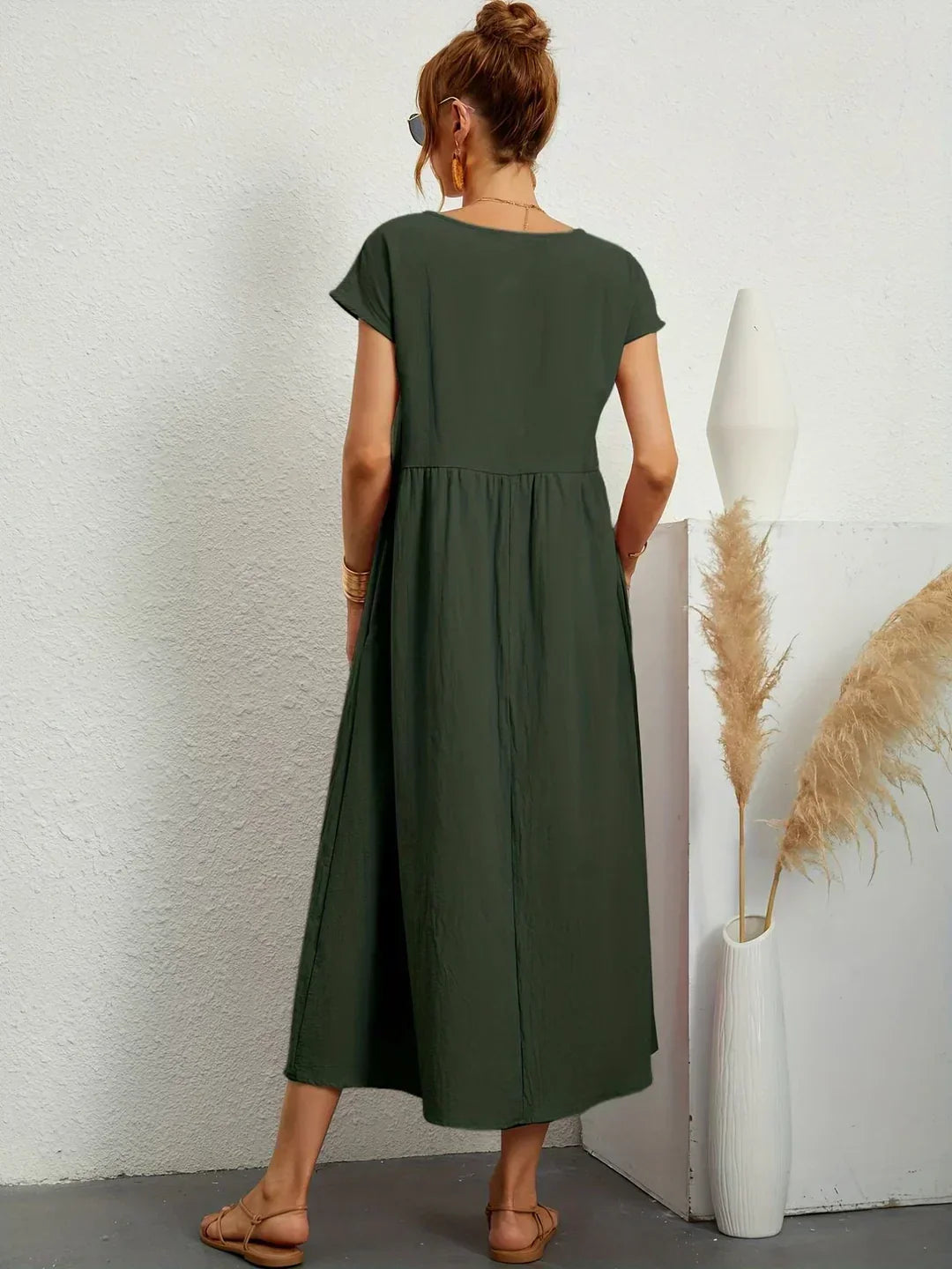 Élise | Robe Légère en Coton avec Poches