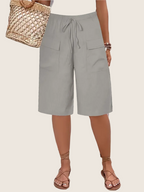 Lina | Short Confortable à Taille Élastique
