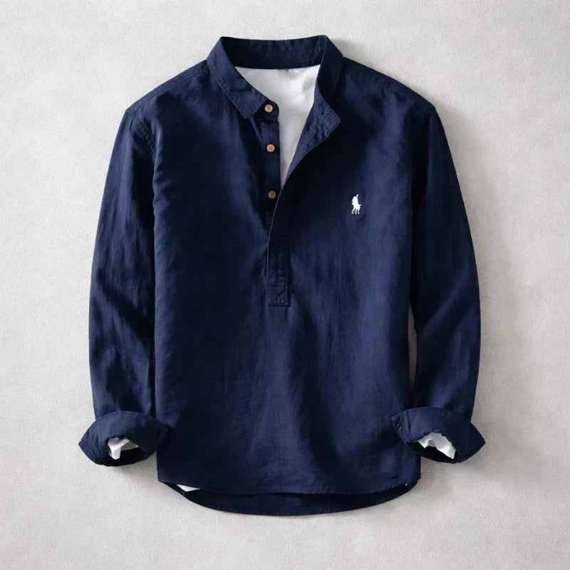 Carter | Chemise Henley Élégante.