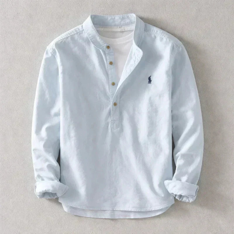 Carter | Chemise Henley Élégante.