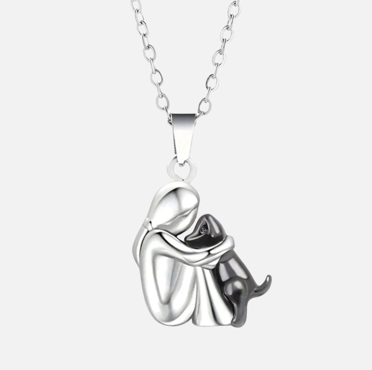 Amoria | Collier Cœur à Finition Dorée ou Noire