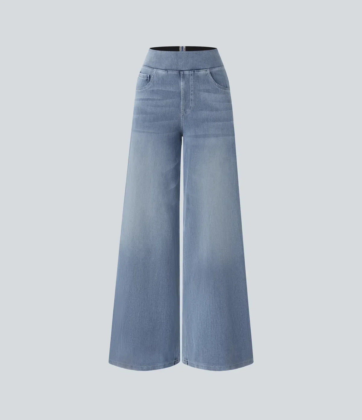 Evie | Pantalon Élastique Taille Haute
